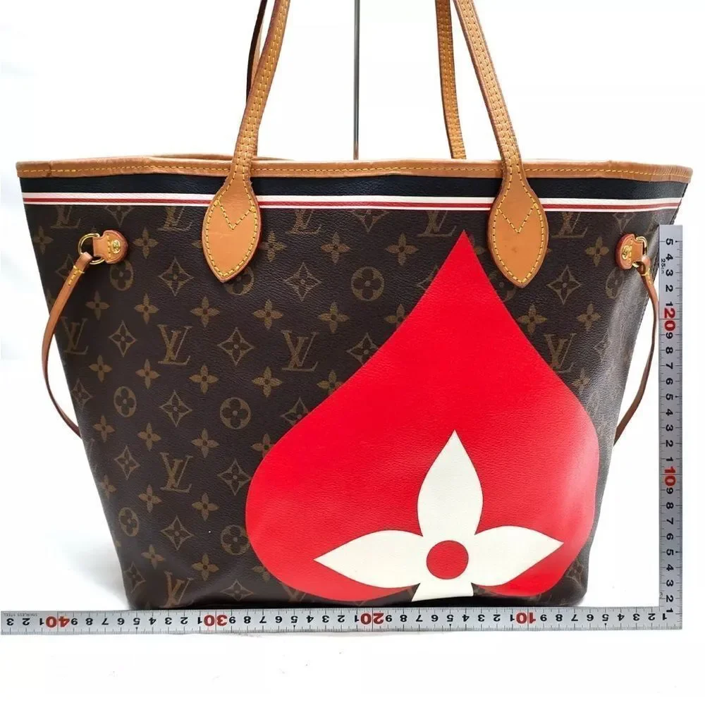 Auth Louis Vuitton Neverfull Tote Limited Edition Game ON Monogram Canvas MM